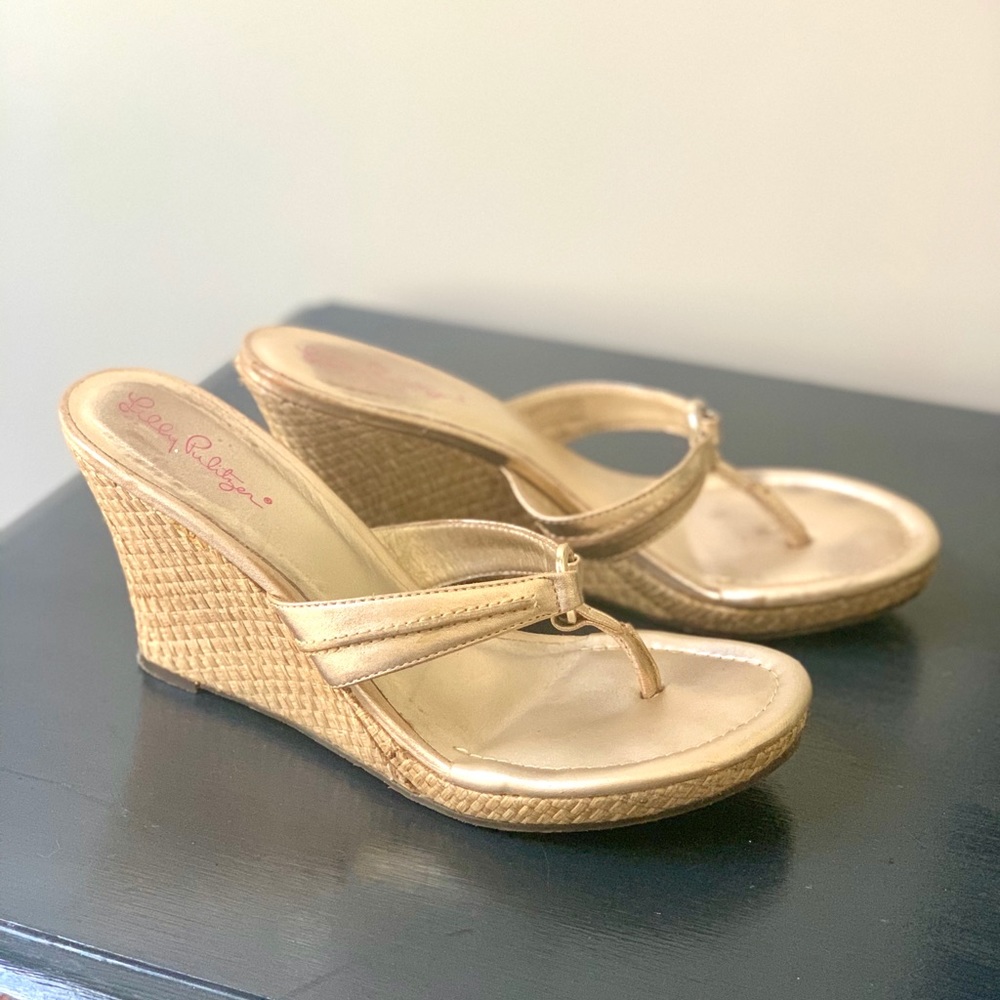 Lily Pulitzer Wedge Sandals